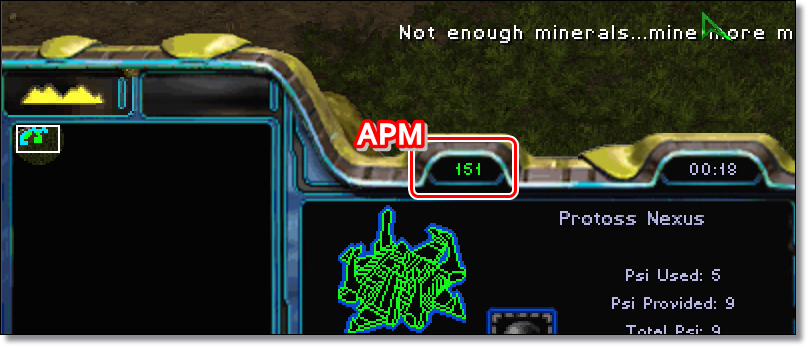 스타크래프트-APM-표시-방법