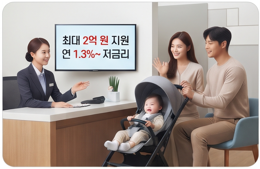 "1%대 금리가 된다고?" 신생아 특례 버팀목대출 조건, 한도, 금리, 신청방법 핵심 정리