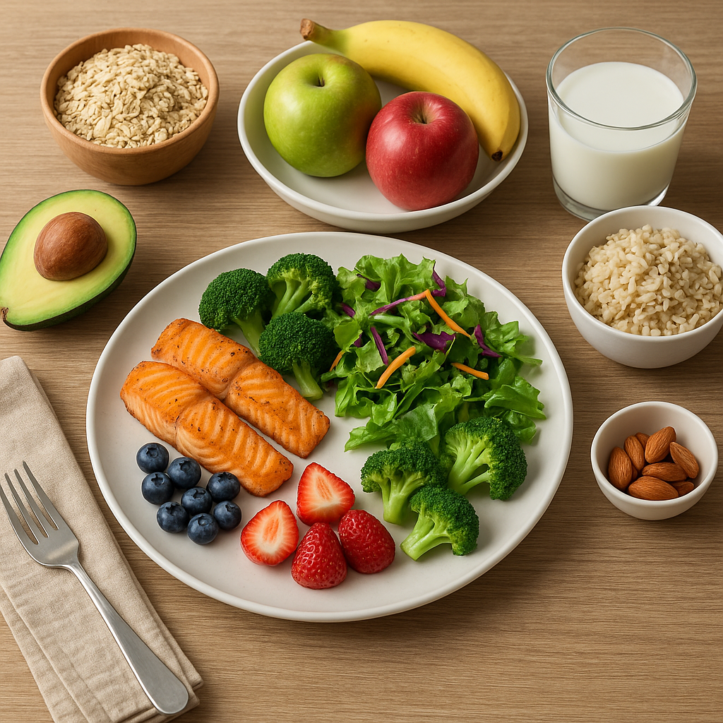 혈압을 안정시키는 식단과 생활 습관