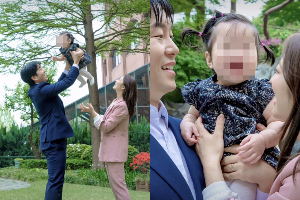 배우 곽정욱 박세영 딸 곽나엘 첫돌 사진 - 곽정욱 딸 최초 공개 key 관련 추가 사진