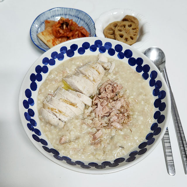 오트밀죽 만들기