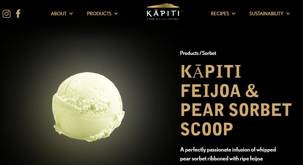 KAPITI ICE CREAM 사진출처 KAPITIICECREAM.CO.NZ