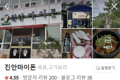 마이산근처맛집-마이돈