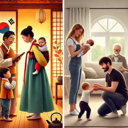 한국과 해외 육아 방식의 장단점