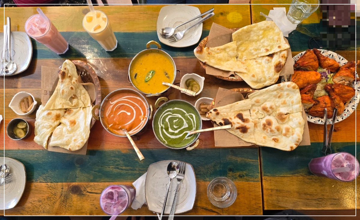 커리-난-탄두리치킨-라씨