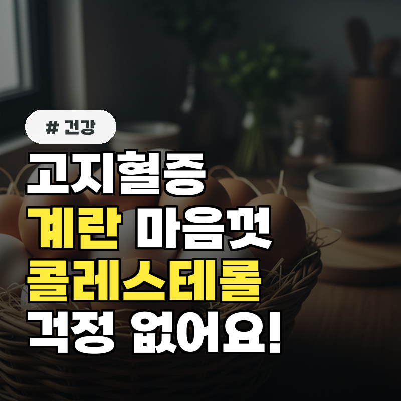 고지혈증 있다면 계란 마음껏 드세요! 의외로 콜레스테롤 걱정 없다는 연구 결과