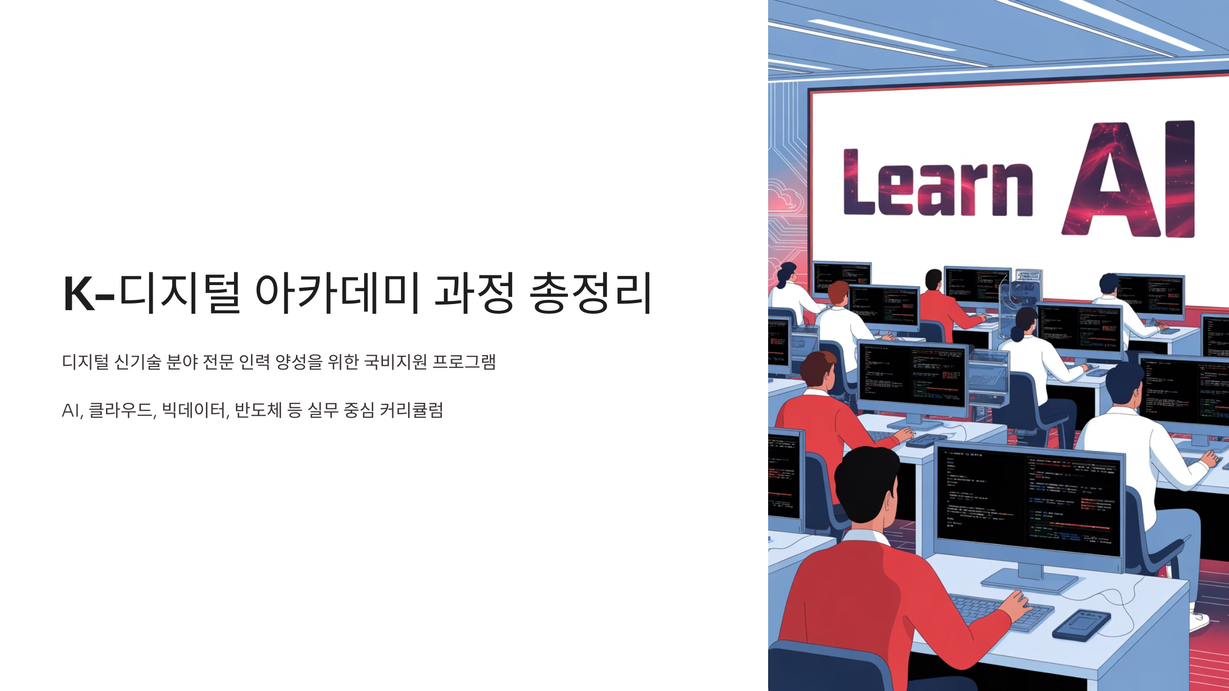 k-디지털 아카데미 과정