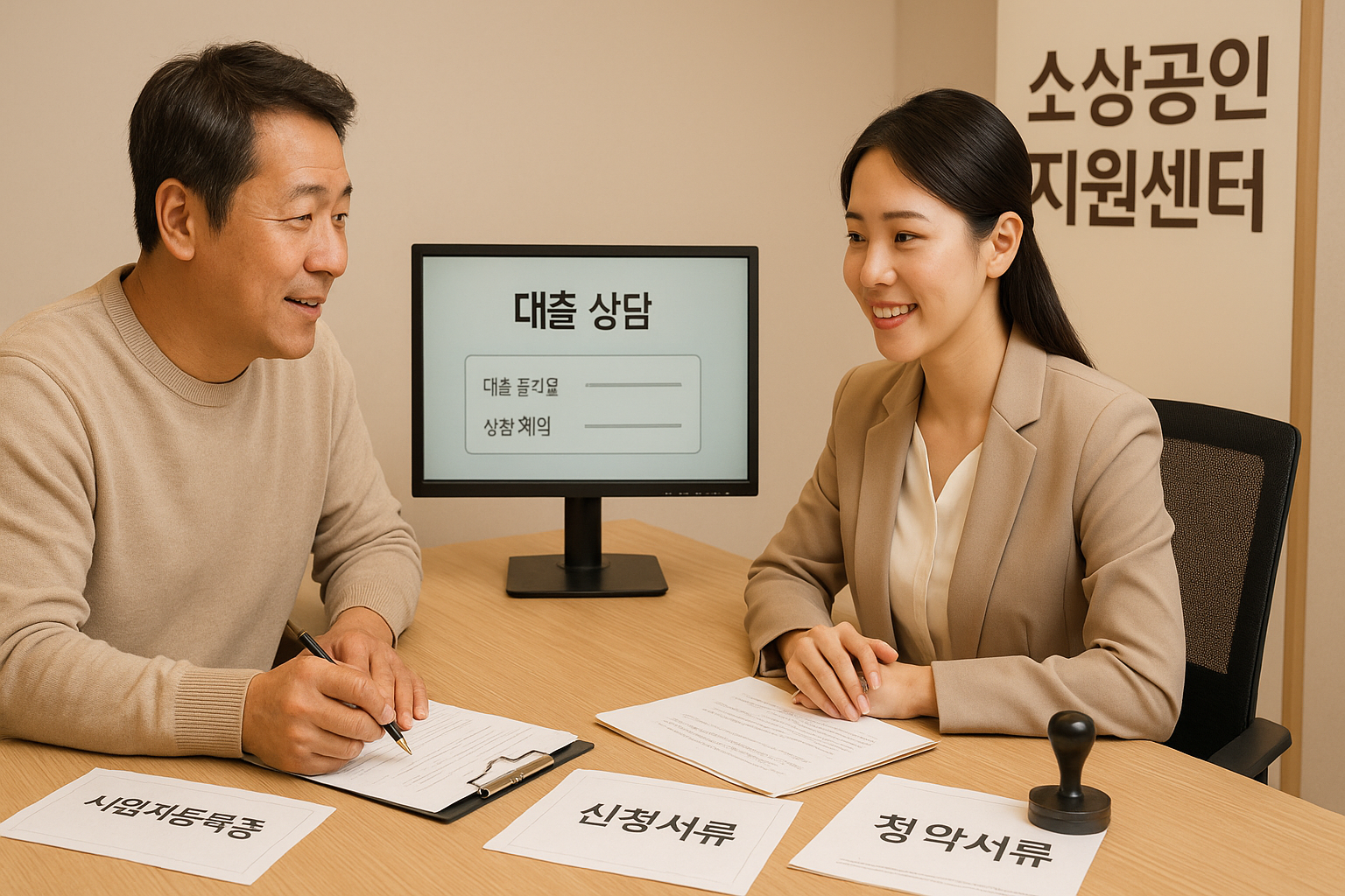 소상공인 대출 상담
