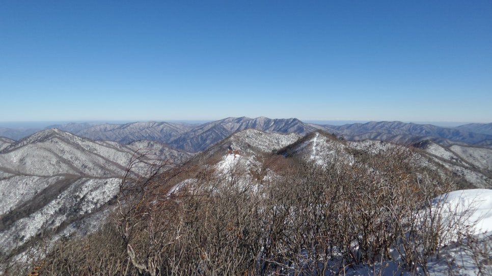 100대 명산 등산하기 평창 계방산(桂芳山, 1,577m) 설악·오대산과 함께 강원도 고산지대의 대표 명산