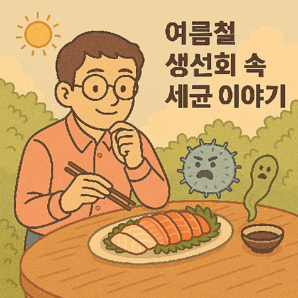 여름엔 왜 생선회를 먹으면 안 될까?｜냉장고 속에서도 살아남는 세균 이야기