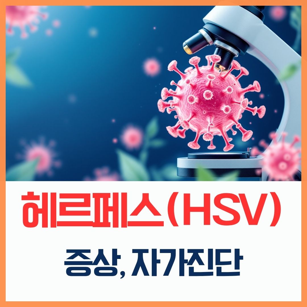 헤르페스(HSV) 증상과 자가진단_썸네일