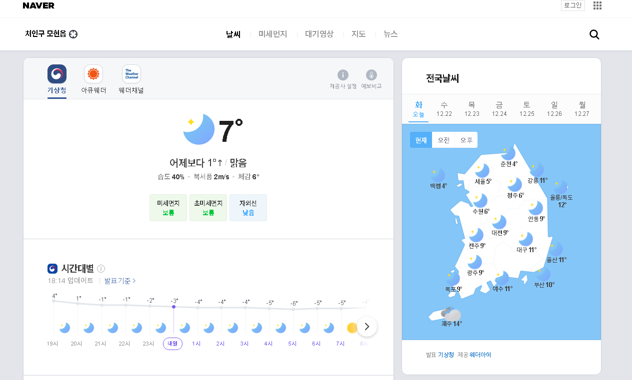 레이크사이드cc 날씨