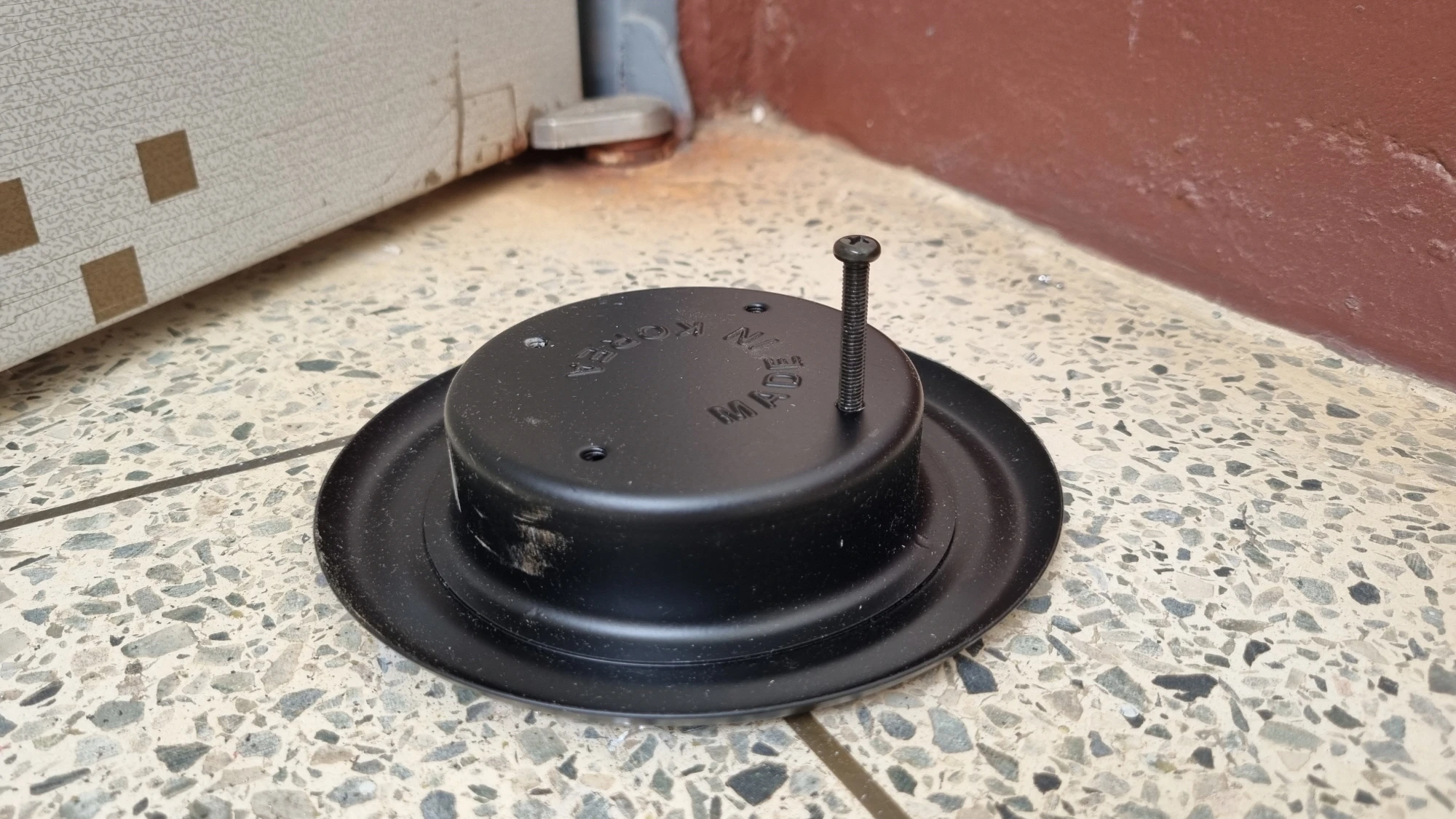 우유투입구 마개 실외