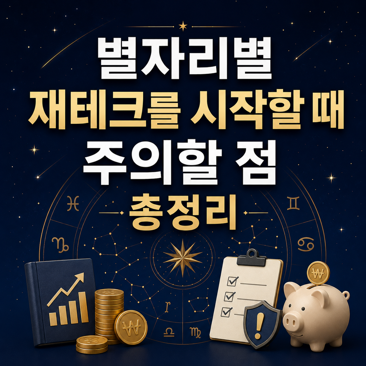 별자리별 재테크를 시작할 때 주의할 점