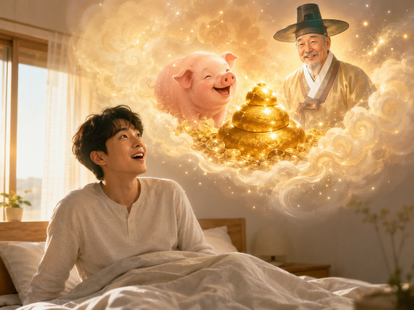 좋은꿈 꾸는 장면