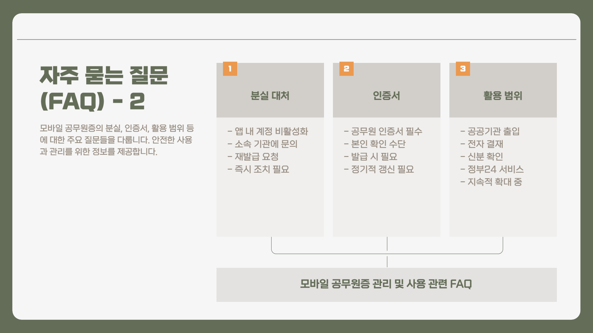 모바일 공무원증 발급 방법 총정리