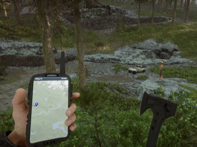 관리자 키카드가 위치한 장소 입구