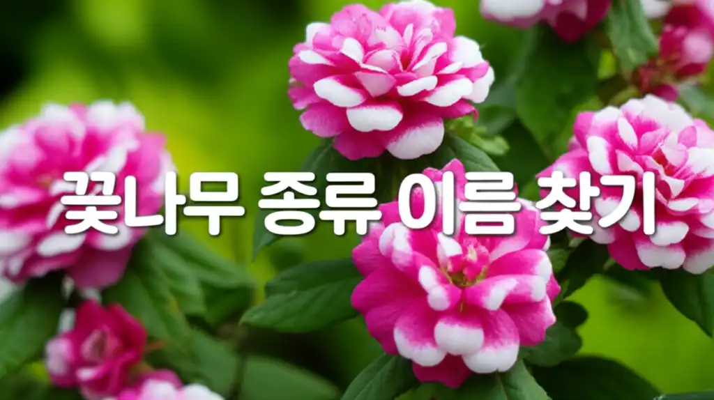 아름다운 꽃나무 종류의 이름을 찾고 있는 사람들을 위한 대표 썸네일 이미지