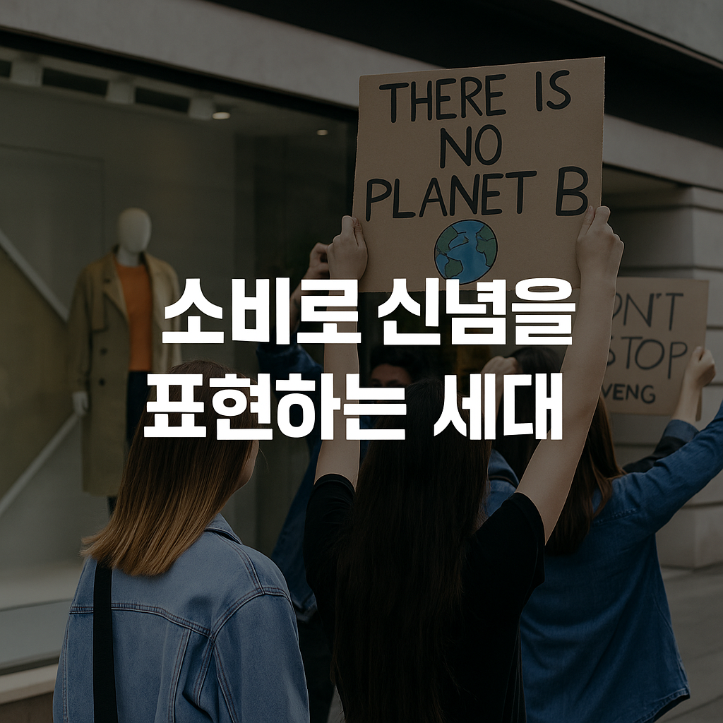 소비로 신념을 표현하는 세대