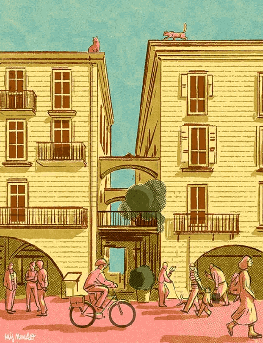 문도 멘도 판타스틱 시티 라이프 전시