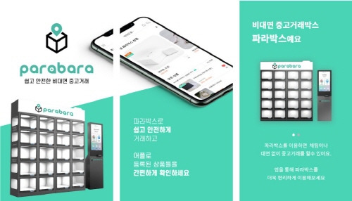 민팃 ATM에 중고폰을 넣는 과정