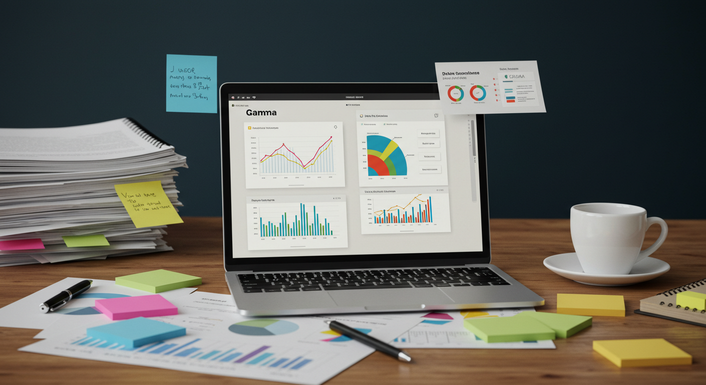 PPT 제작 시간 절반으로 줄여주는 '감마(Gamma)' 사용법 (기획서, 보고서 템플릿 포함)