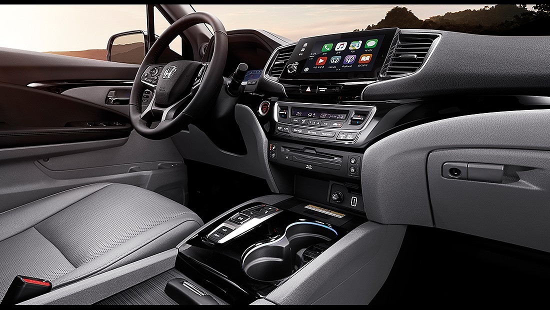 혼다 파일럿 실내 1열 사진