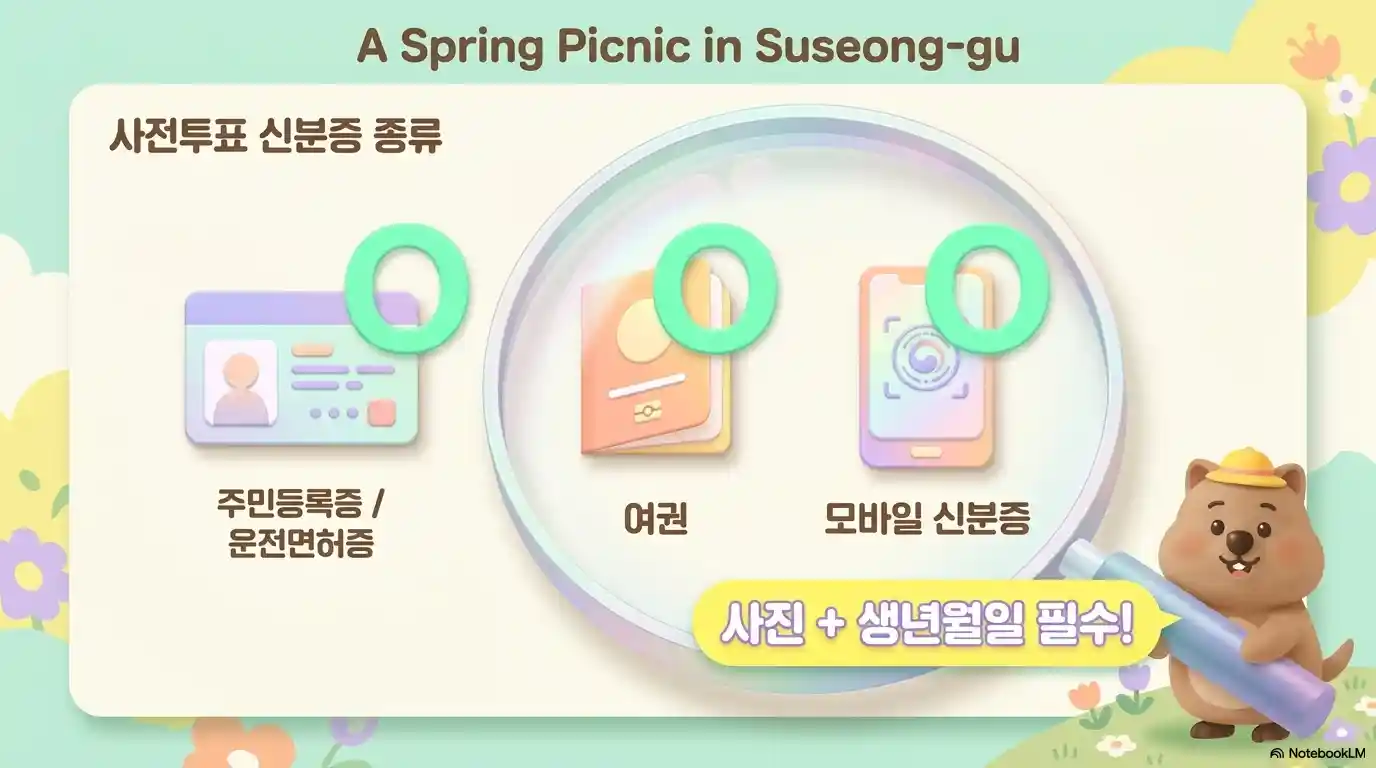사전투표 신분증 종류