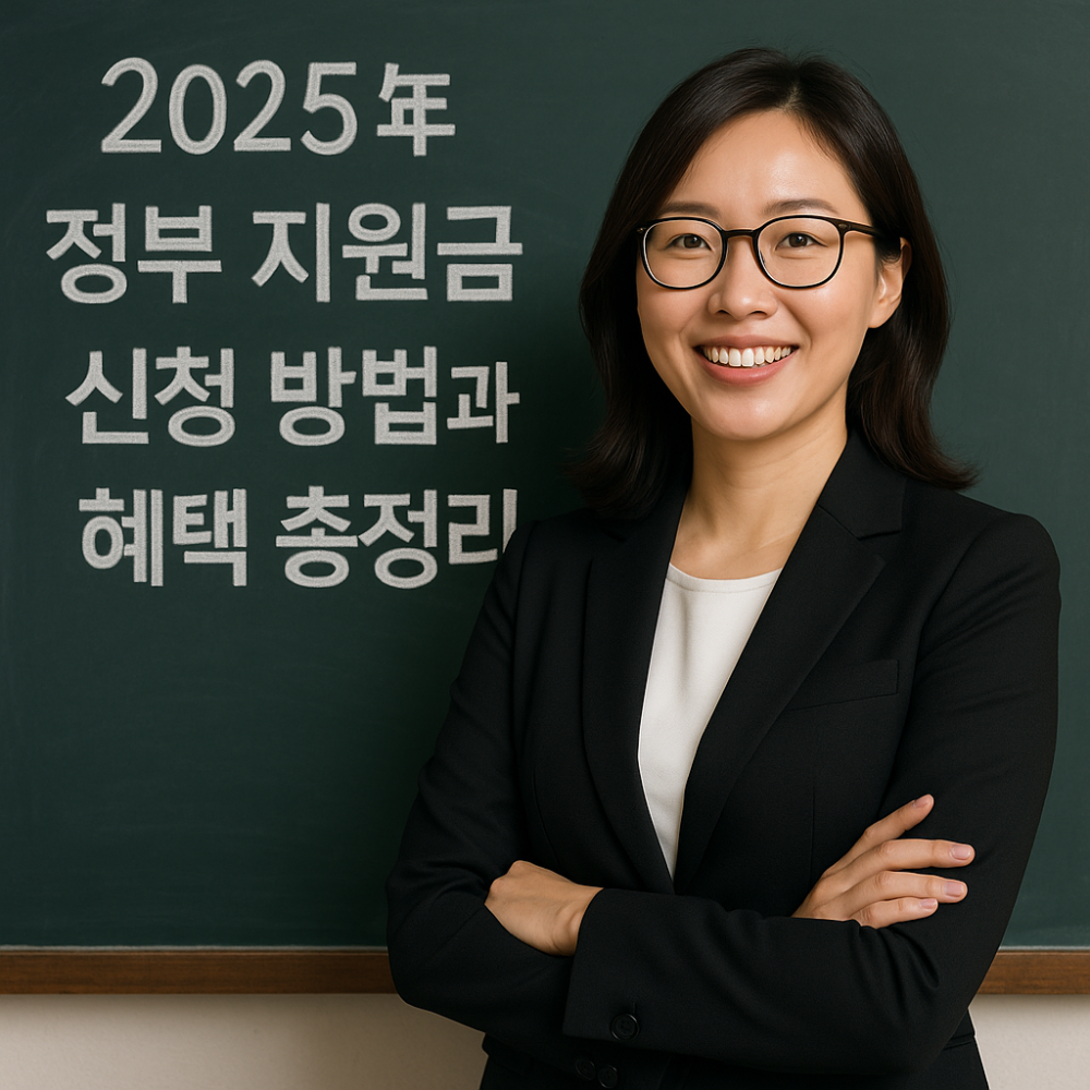 2025년 정부 지원금 신청 방법과 혜택 총정리