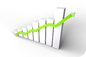 주식(성장) 그래프 이미지