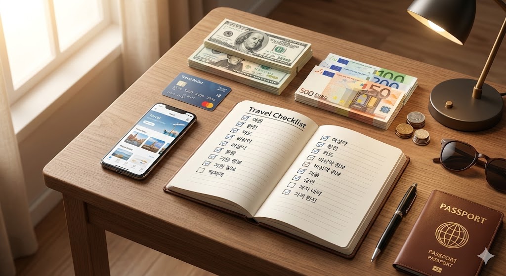 여행 준비물·환전·결제 실수 0 루틴 (2026 최신)|초보자도 10분이면 끝