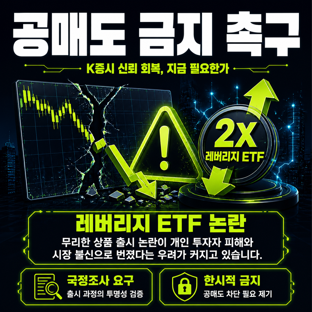 공매도 금지 촉구