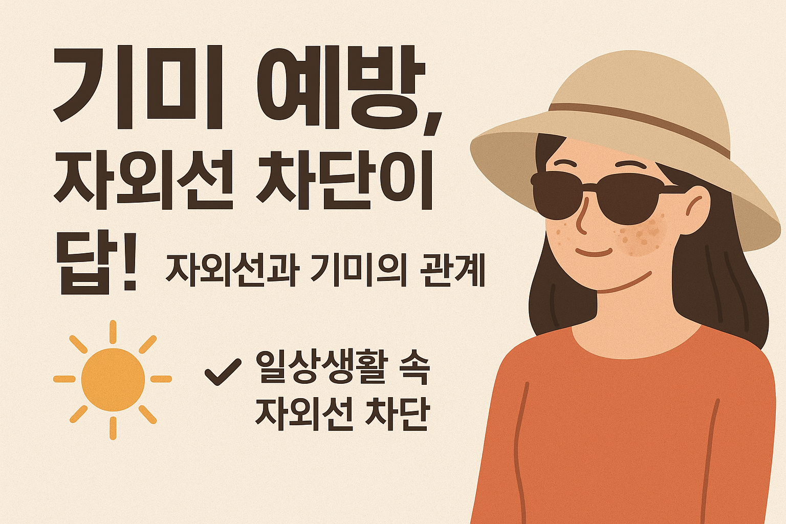 “식습관·수면이 피부에 미치는 영향”