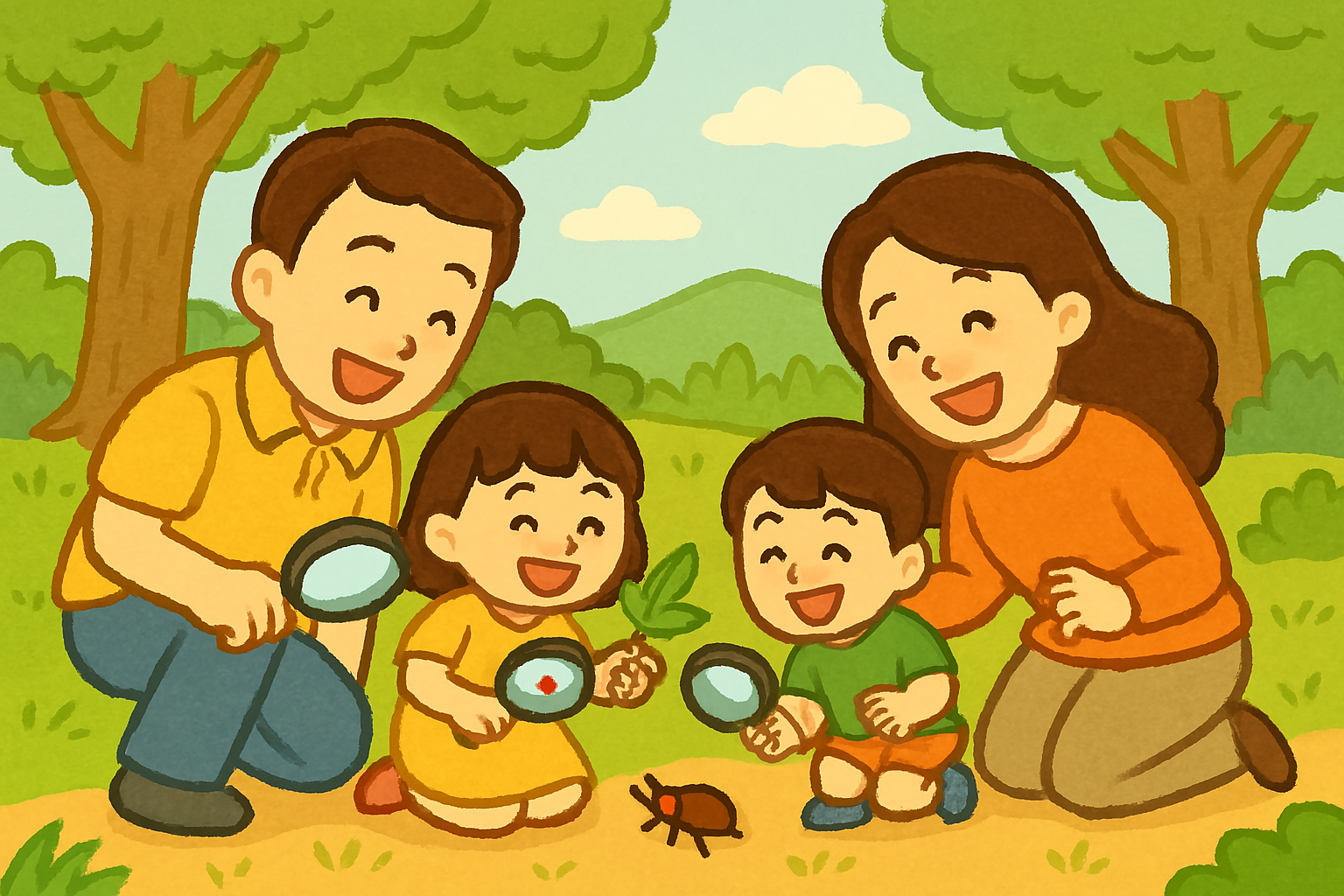 아이와 함께하는 재미있는 자연 관찰 놀이