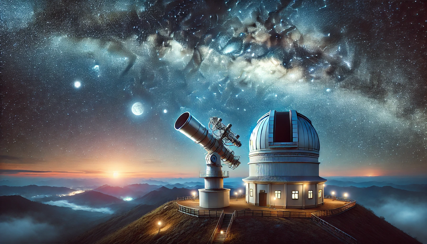 천문대 천체 관측 이미지