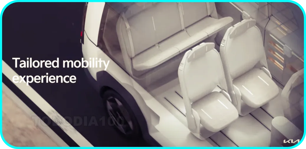 CES2024 기아PV5 내부