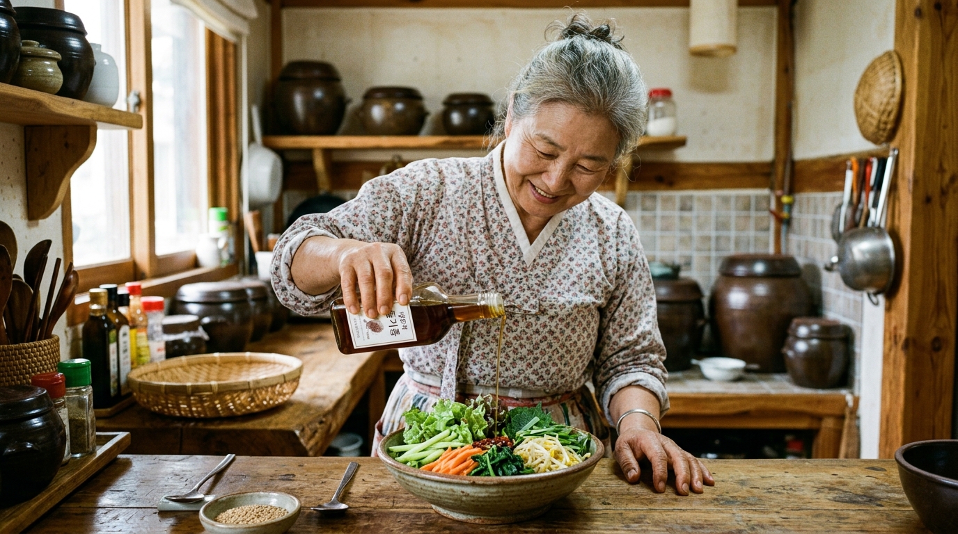 식용유 올바른 사용법 들기름 생으로 섭취하는 한국 어르신