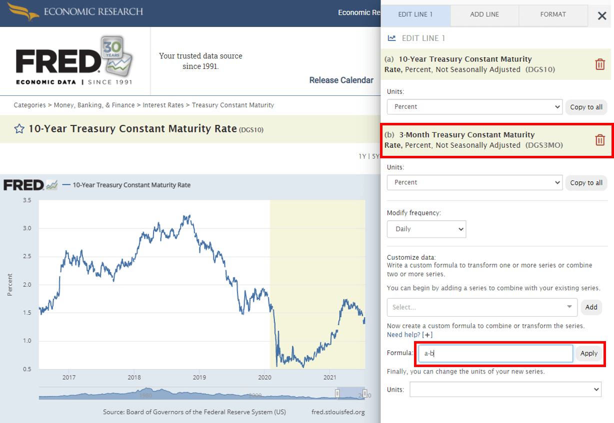 불러온 두 가지 데이터를 연산하기 위한 식을 입력하는 화면