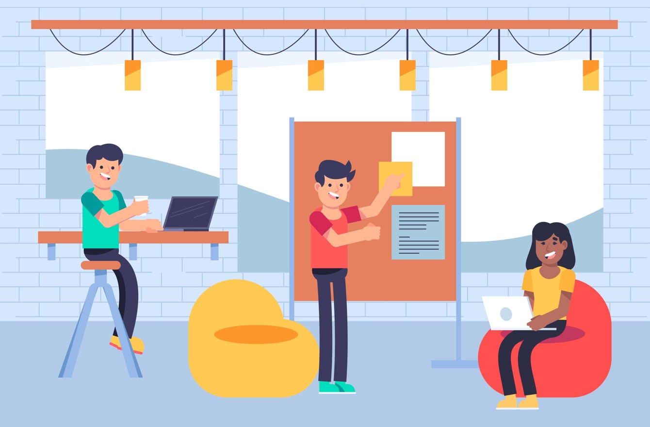 직업별 인테리어 공간 설계 (디자이너, 작가, 개발자) 관련 사진