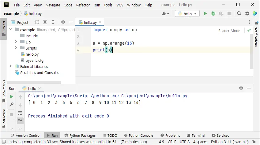 파이썬 프로그램 파이참