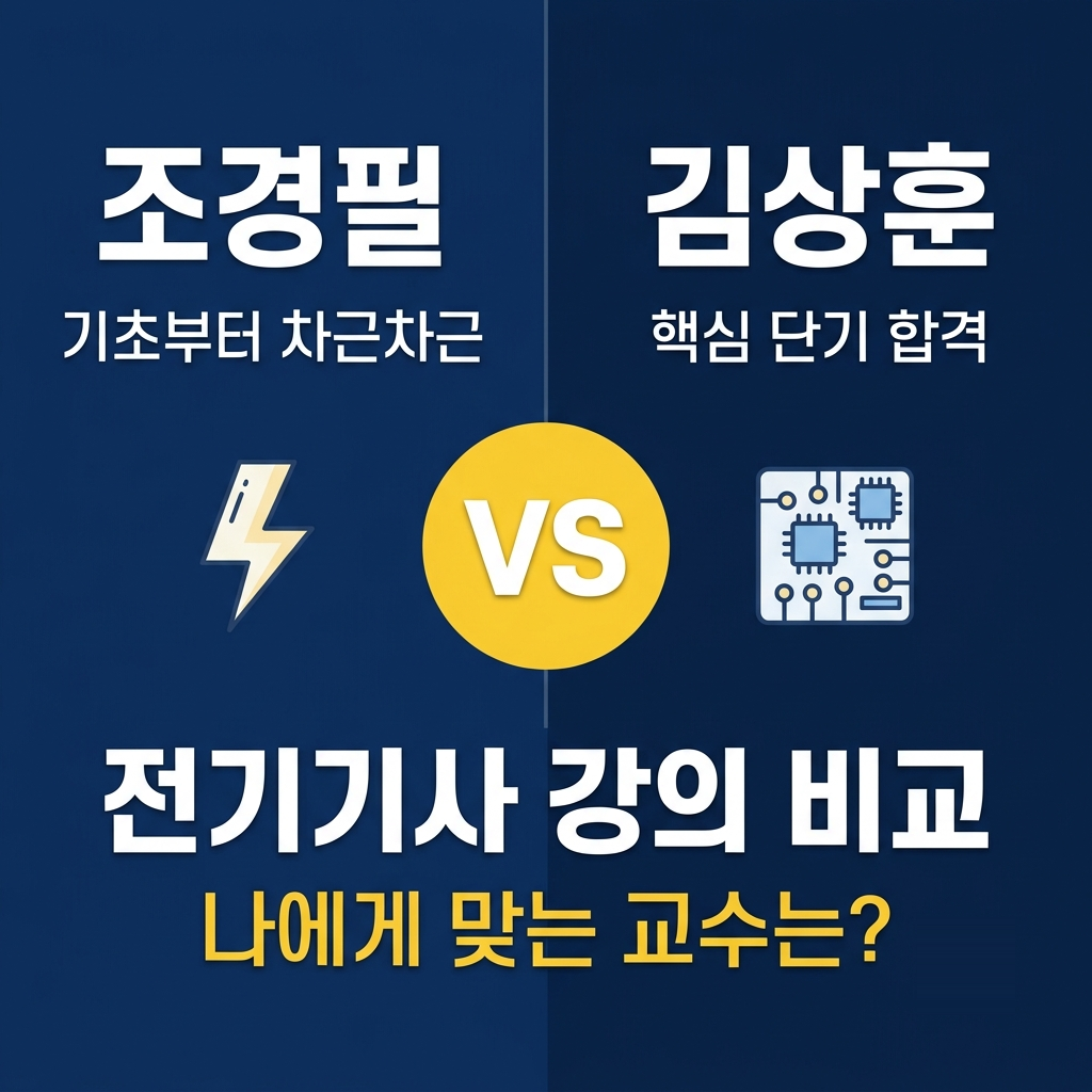 조경필 김상훈 전기기사 강의 비교 썸네일