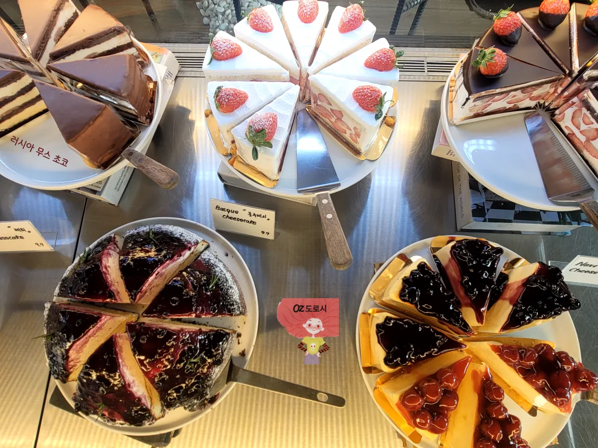 양평-한옥카페-하우스베이커리-러시아-무스초코외-다양한-인기케이크