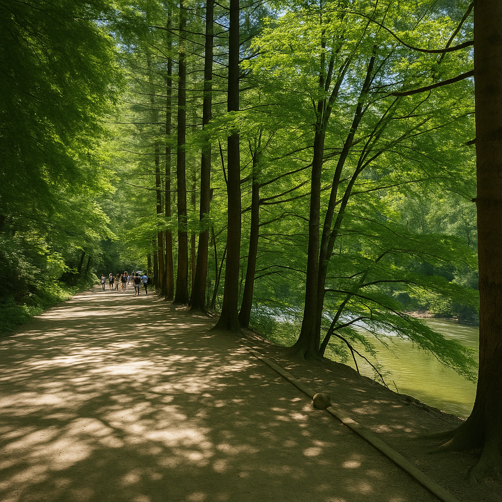 강원도 평창 월정사 전나무숲길 사진