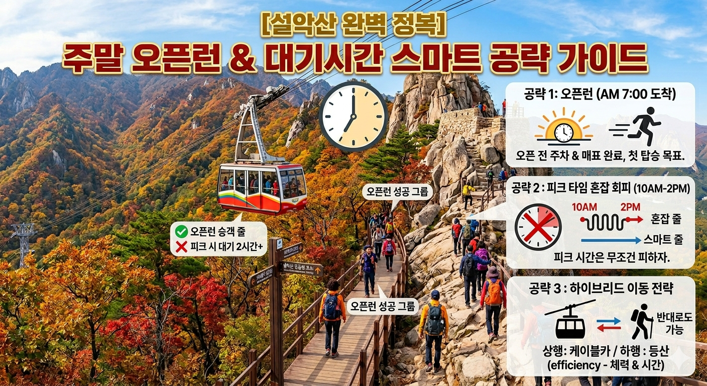 주말 오픈런 리얼 후기 및 대기시간 공략