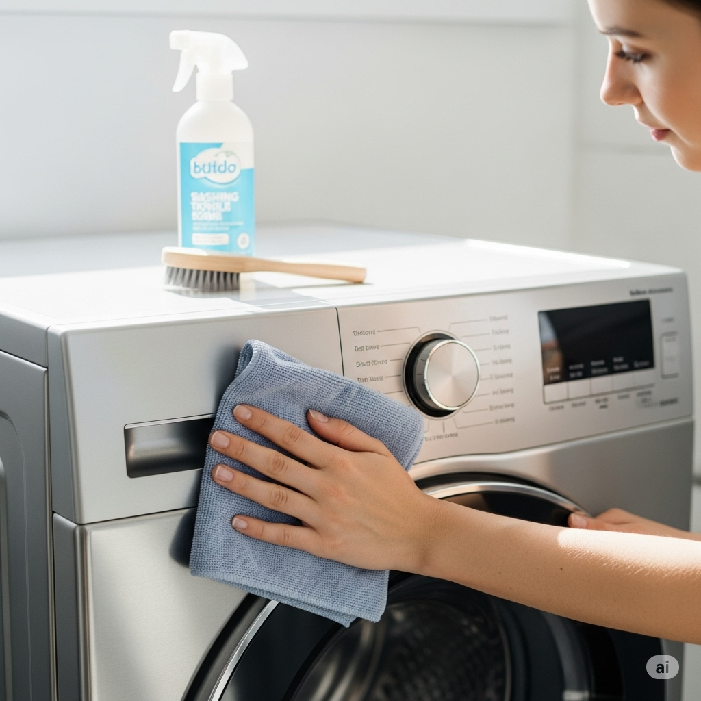 세탁기 냄새 제거 및 청소 꿀팁