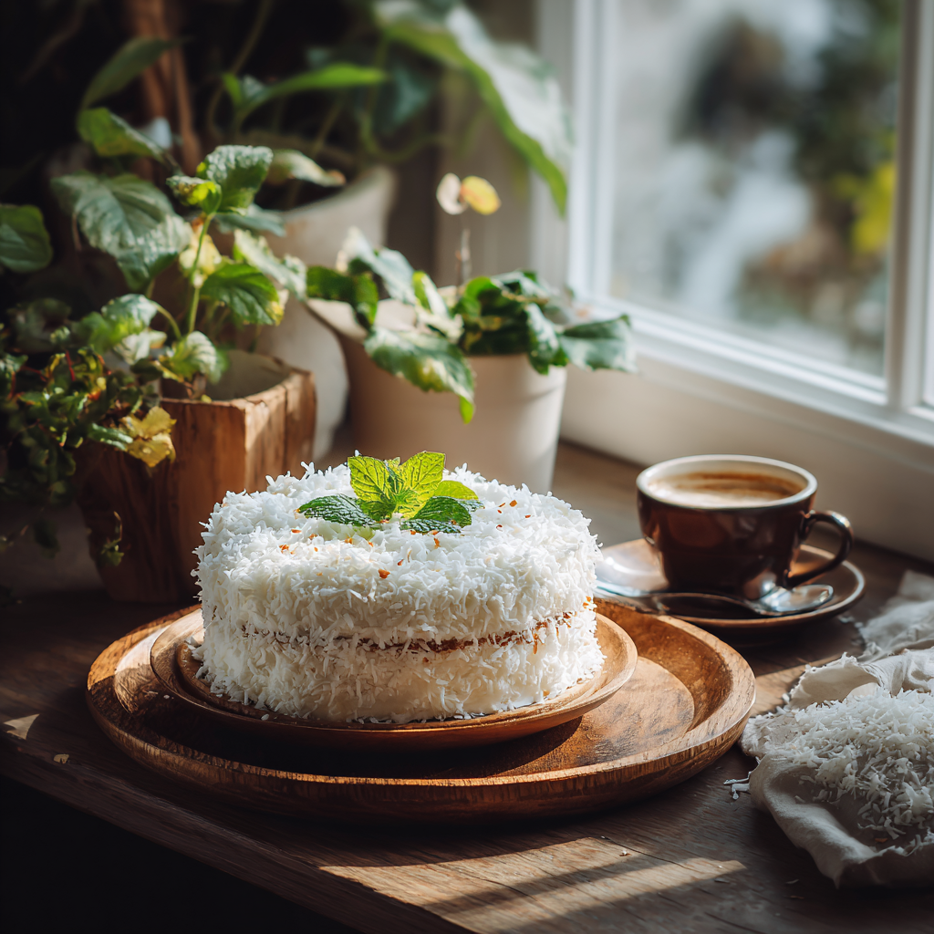 코코넛 케이크 레시피