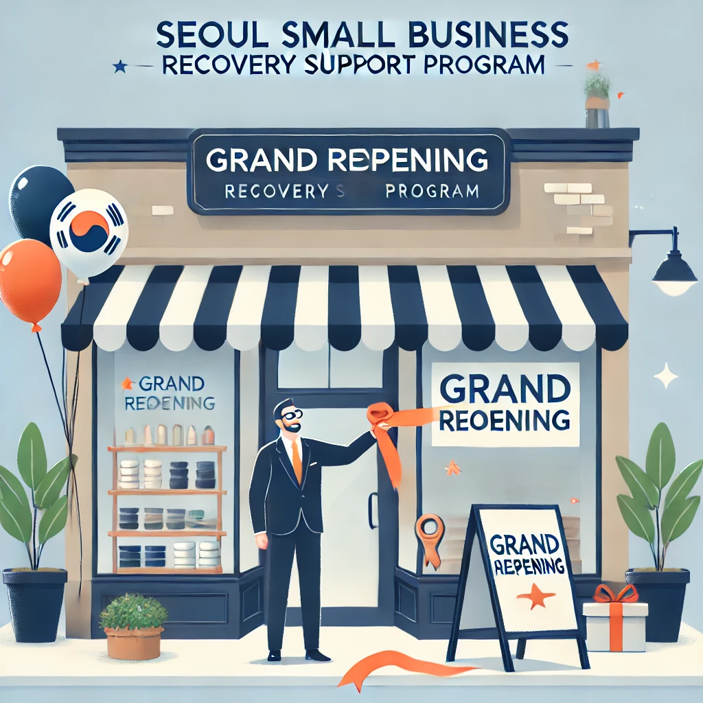 서울시 소상공인 지원금 시리즈 1편 (재기지원 사업)