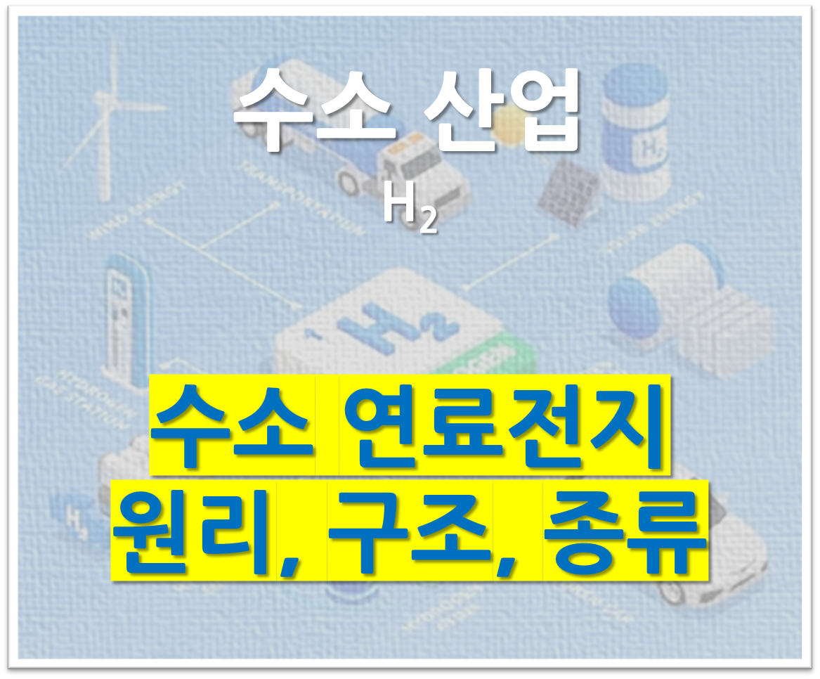 수소 연료전지 원리, 구조, 종류 분석