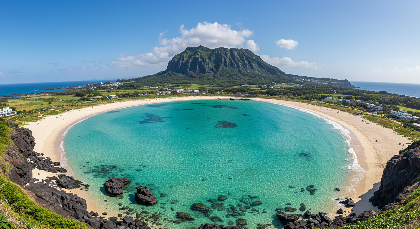 제주 함덕 서우봉해변