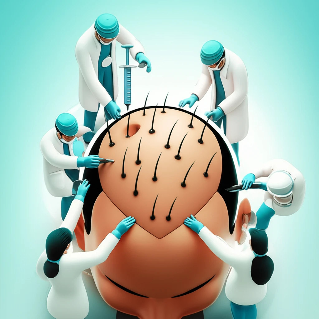 정수리 탈모, 맞춤형 치료로 자신감 ..